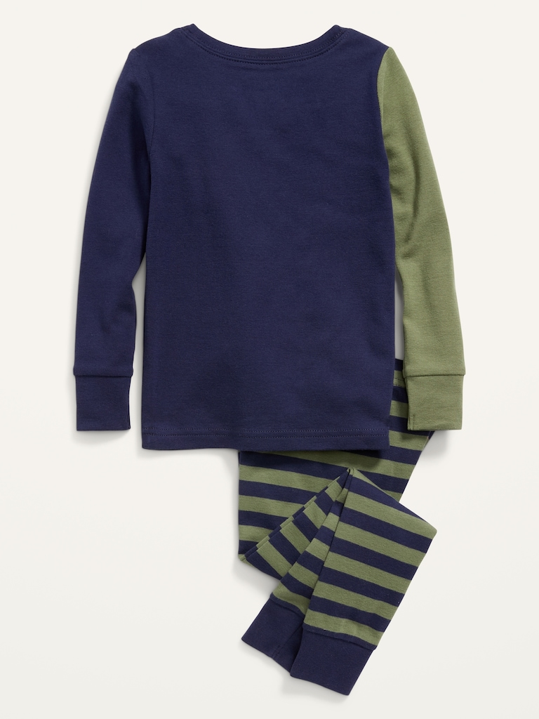 Unisex Snug-Fit Graphic Sleep Set for Toddler & Baby