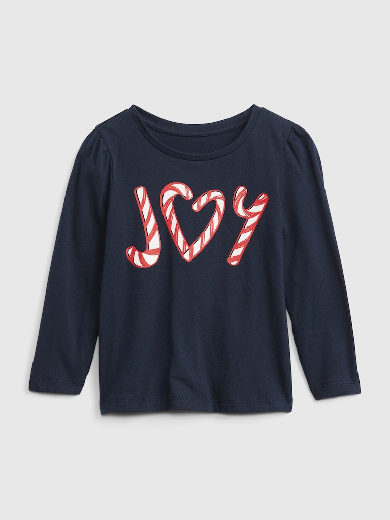 Toddler Organic Cotton Mix and Match Holiday Graphic T-Shirt