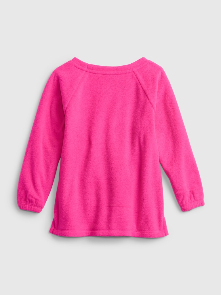 Toddler Recycled Polyester Fleece Crewneck Sweatshirt