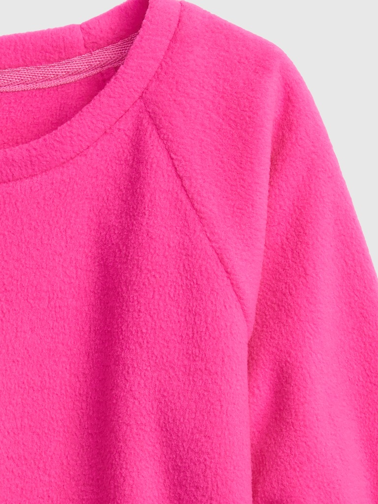 Toddler Recycled Polyester Fleece Crewneck Sweatshirt