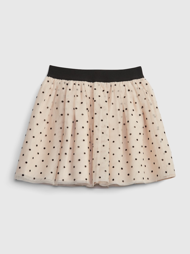 Toddler Polka-Dot Print Skirt