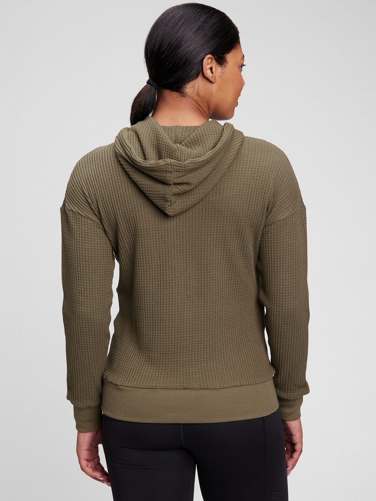 Maternity Waffle Hoodie