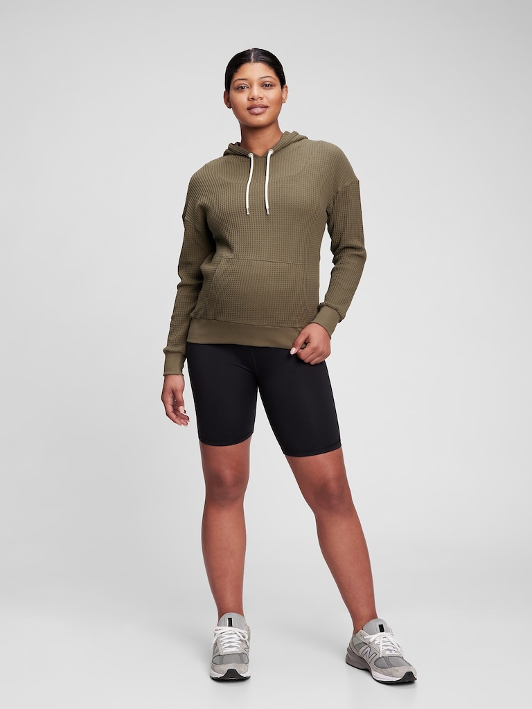Maternity Waffle Hoodie