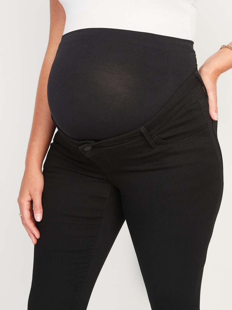 Maternity Full-Panel Rockstar Super Skinny Jeans