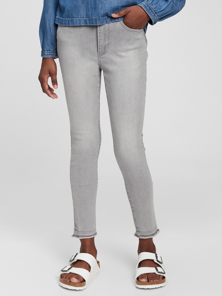 Kids High Rise Jeggings with Washwell™