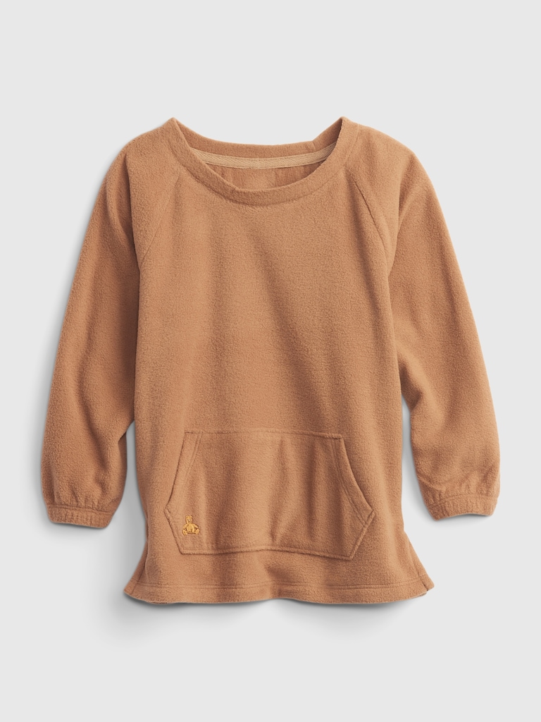 Toddler Recycled Polyester Fleece Crewneck Sweatshirt