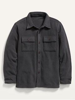 Oldnavy Cozy Micro Fleece Shirt Jacket for Boys