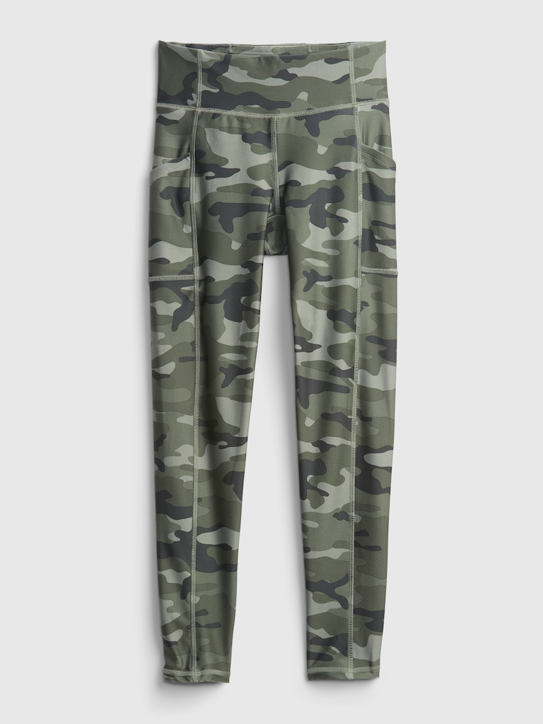 GapFit Kids Recycled Polyester Pocket Leggings