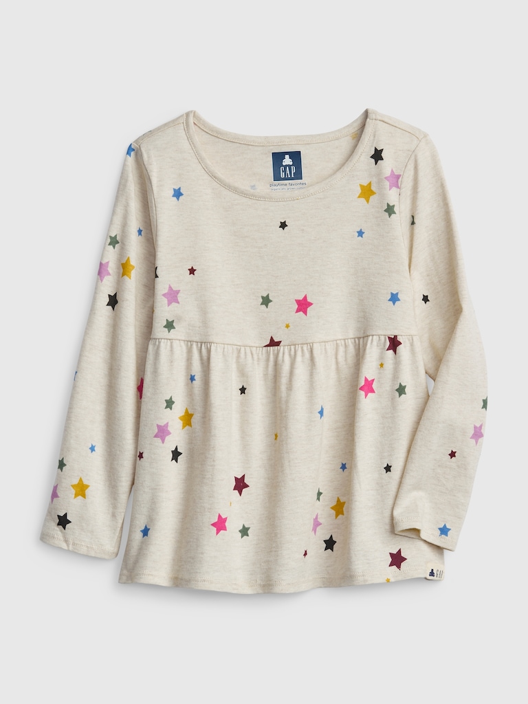 Toddler Organic Cotton Mix and Match Tunic T-Shirt