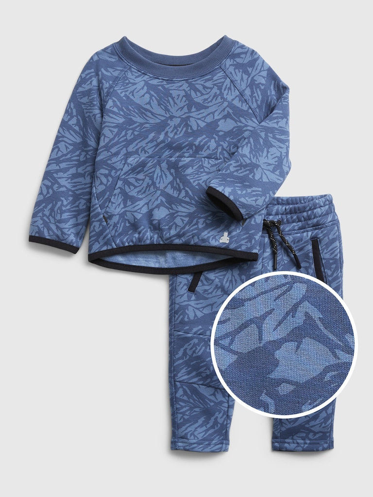 GapFit Baby Cozy Sherpa Fit Tech Outfit Set