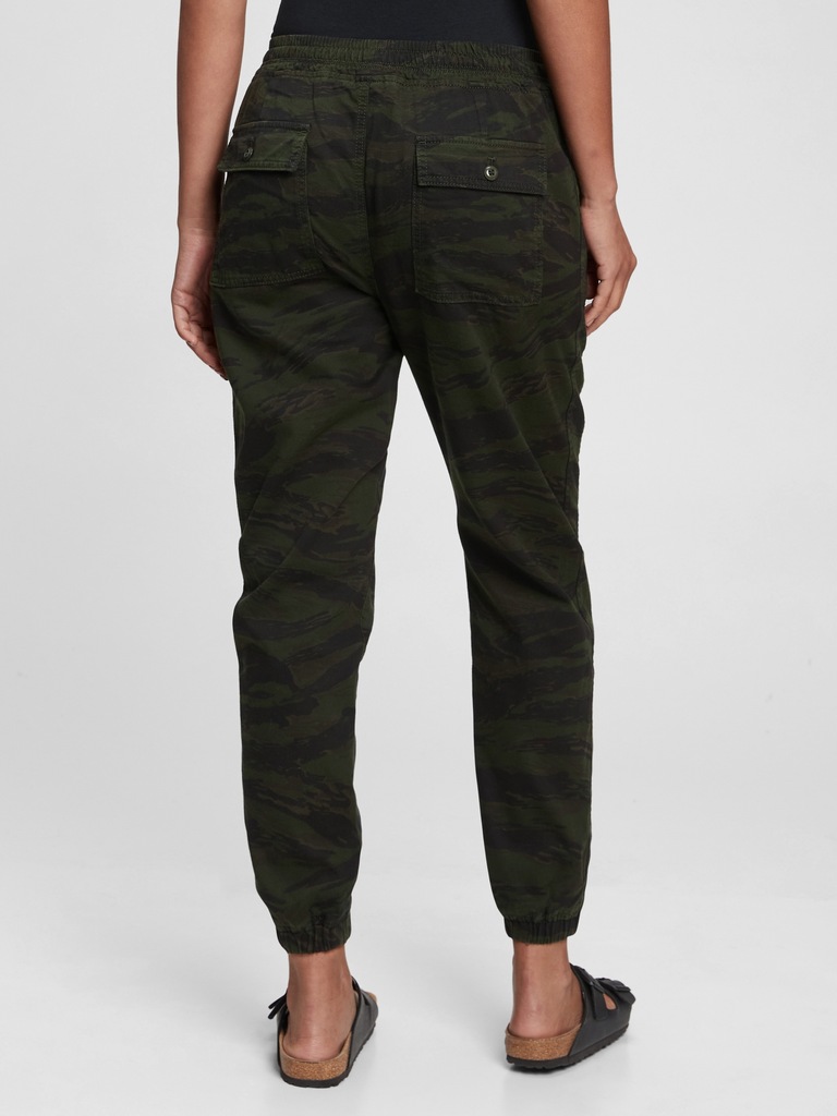 Ribbed Pull-On Joggers