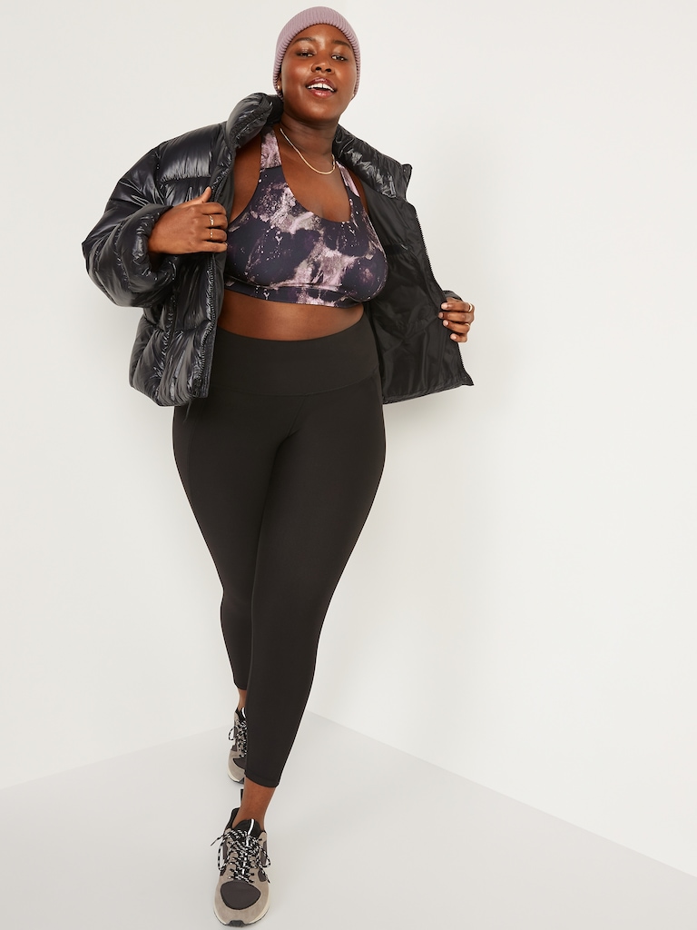 Medium Support PowerPress Strappy Sports Bra for Women XS-XXL