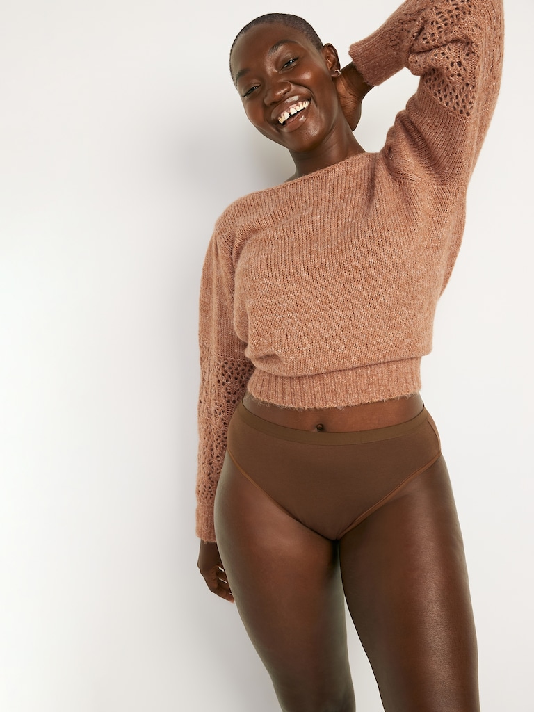 High-Waisted Supima® Cotton Bikini Underwear 5-Pack