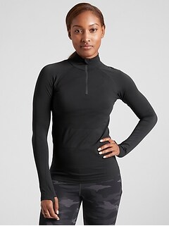 athleta running tops
