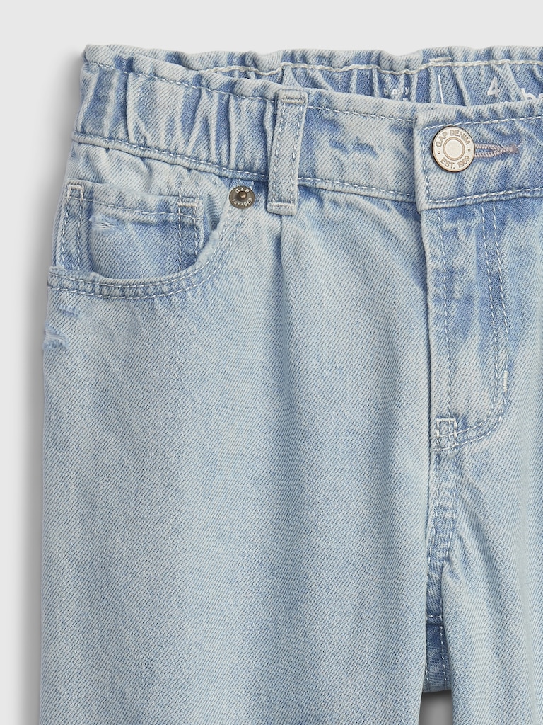 Toddler Barrel Jeans with Washwell