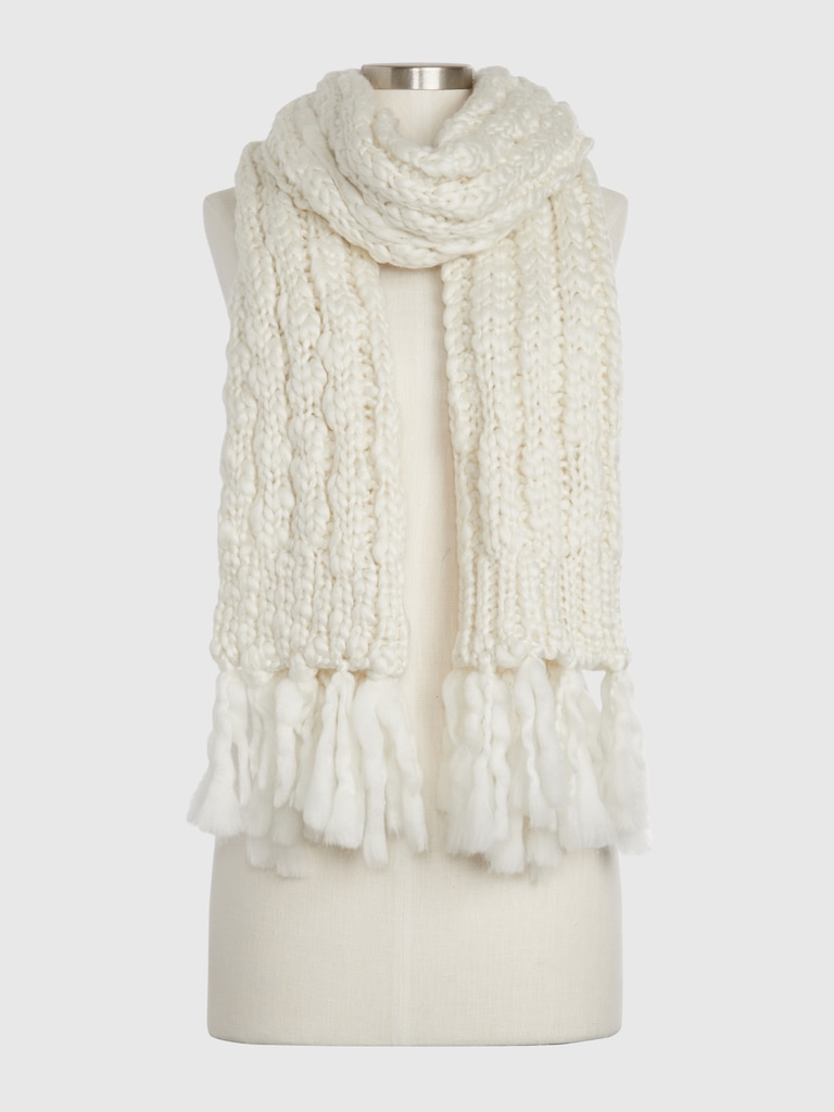 Cable Knit Scarf