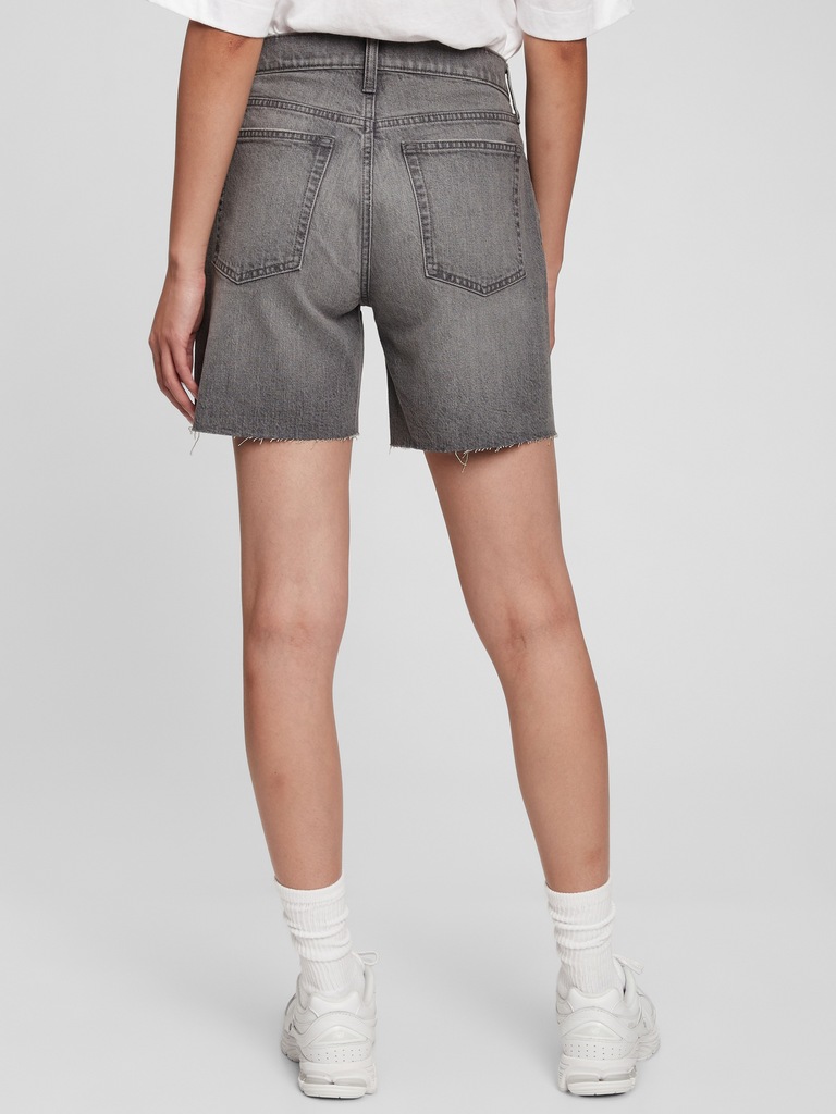 6" High Rise Cheeky Midi Shorts