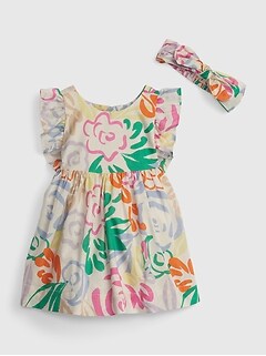 baby gap floral dress