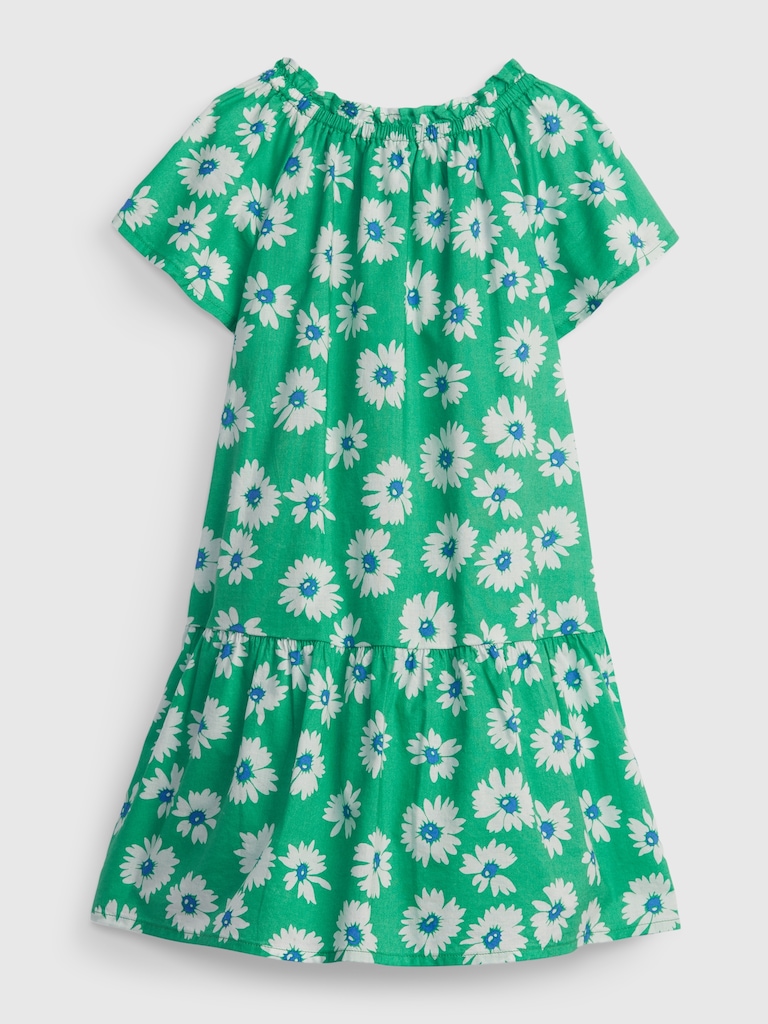 Toddler Floral Ruffle Dress