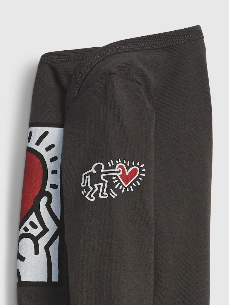 Keith Haring Baby 100% Organic Cotton Graphic Bodysuit