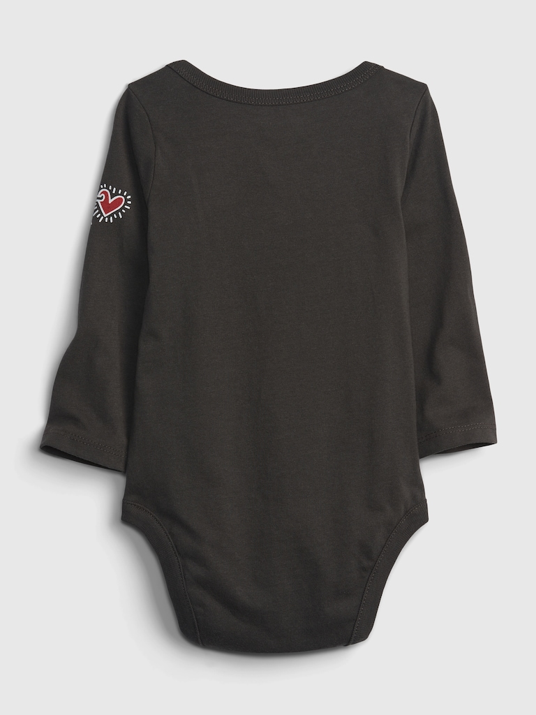 Keith Haring Baby 100% Organic Cotton Graphic Bodysuit