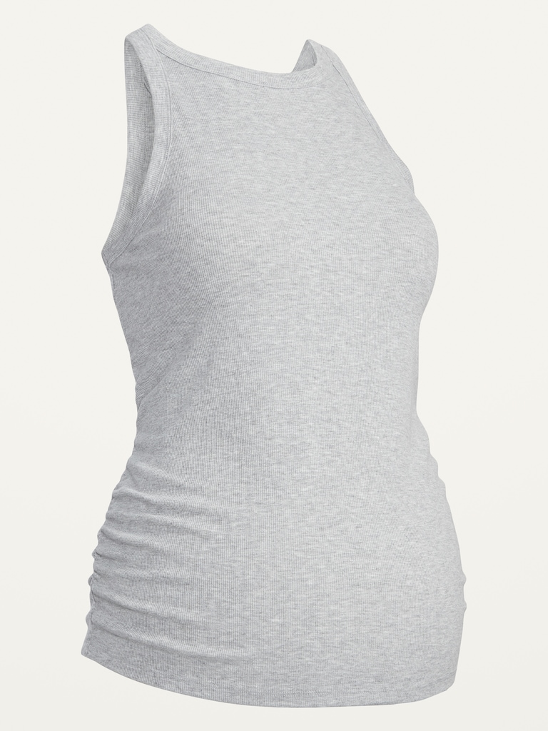 Maternity UltraLite Rib-Knit Racerback Tank Top