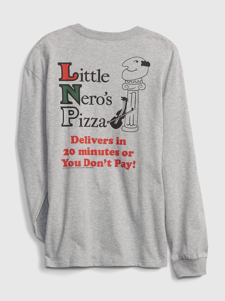 Teen Home Alone 100% Organic Graphic T-shirt