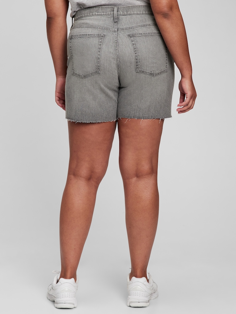 6" High Rise Cheeky Midi Shorts