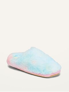 Oldnavy Cozy Faux-Fur Slippers for Girls Hot Deal