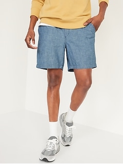 old navy cotton shorts mens