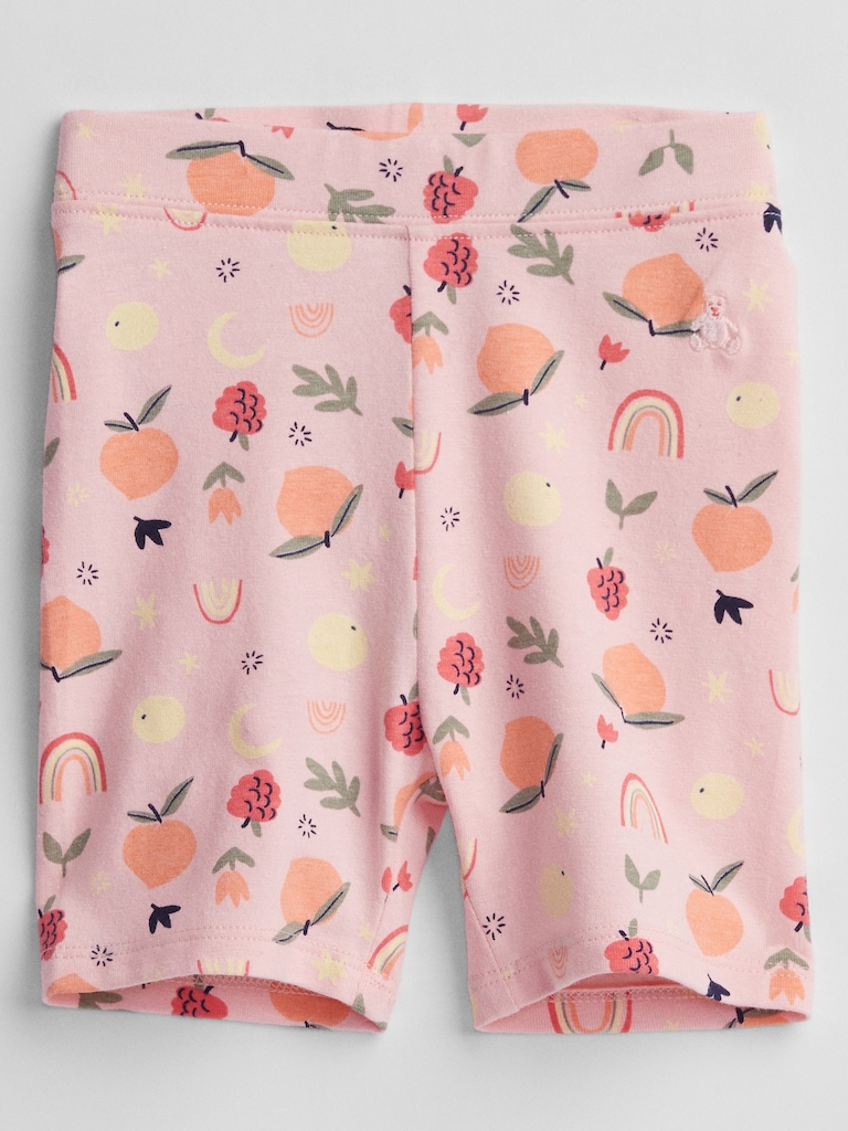 babyGap Print Pull-On Bike Shorts