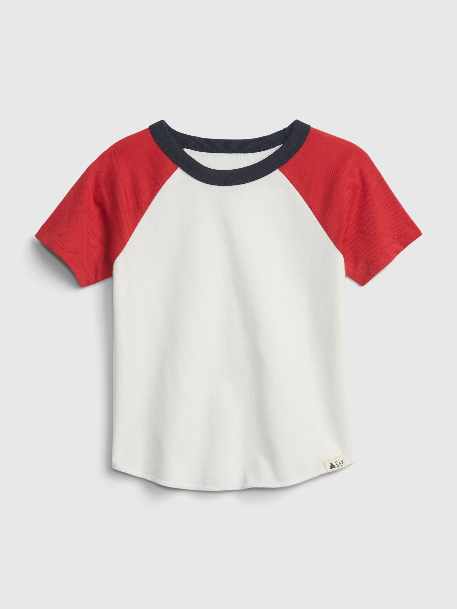 オーガニックコットン100% ブラナン プレイタイムフェイバリット ラグラン Tシャツ (幼児)