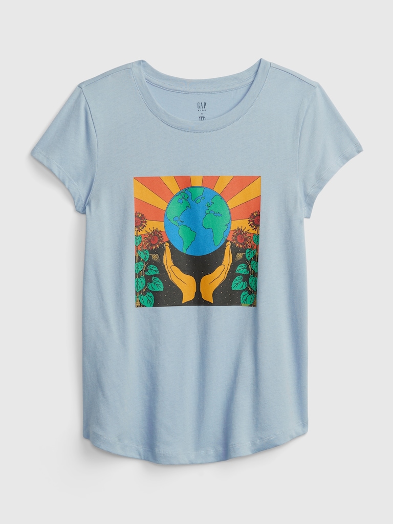 Gap x Yen Ospina Kids 100% Organic Cotton Graphic T-Shirt