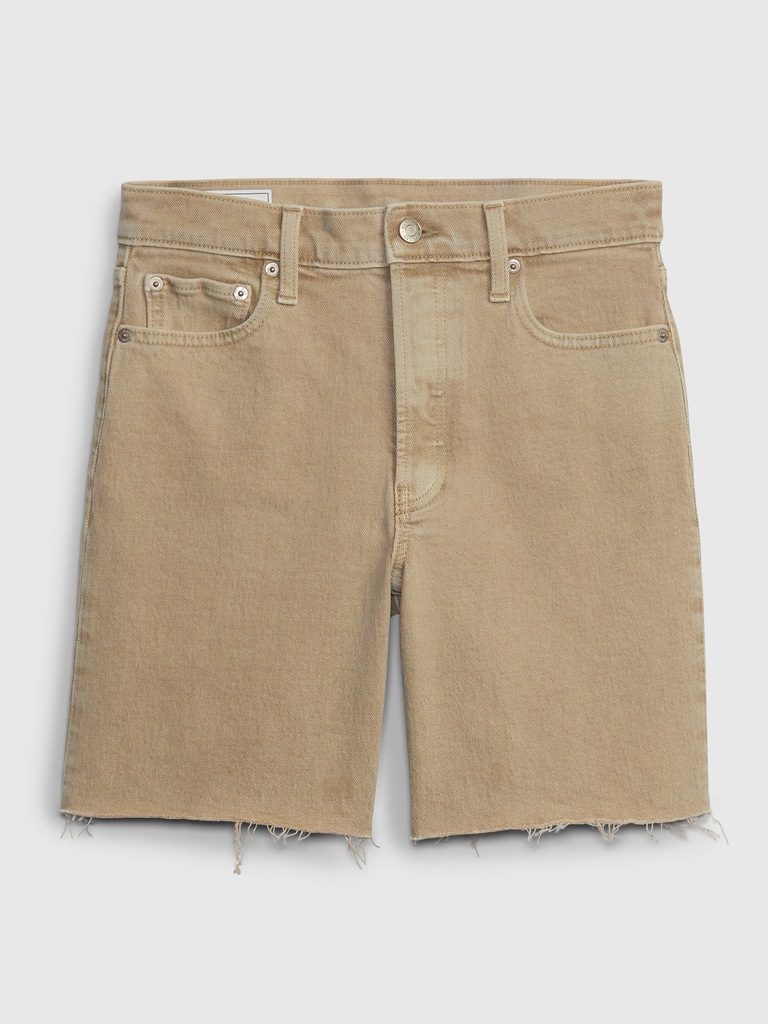 6" High Rise Cheeky Midi Shorts