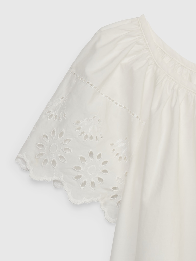 Kids Eyelet Top