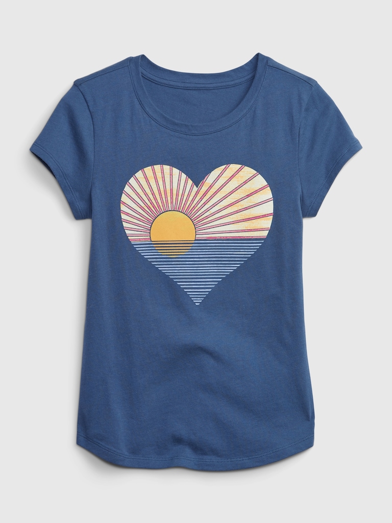 Kids 100% Organic Cotton Graphic T-Shirt
