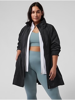 athleta raincoat