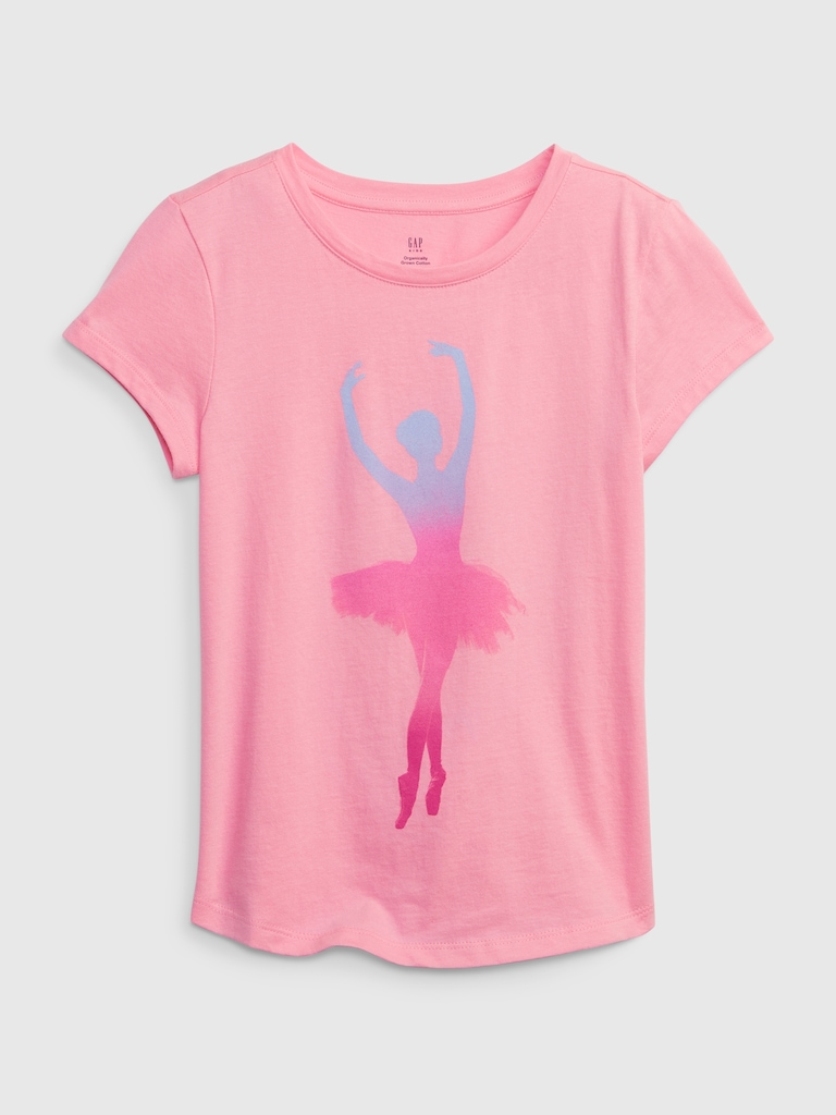 Kids Organic Cotton Graphic T-Shirt