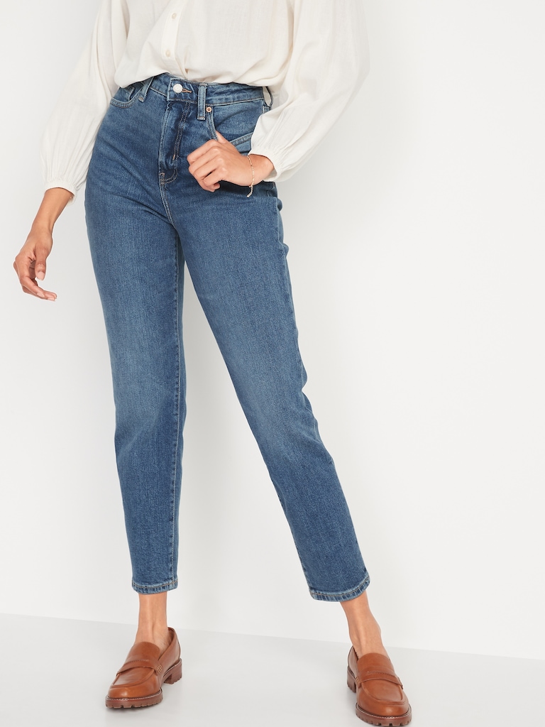 Higher High-Waisted O.G. Straight Jeans