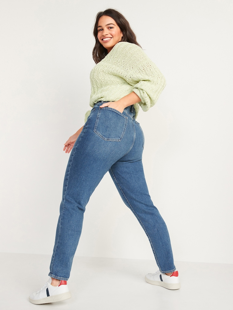 Higher High-Waisted O.G. Straight Jeans