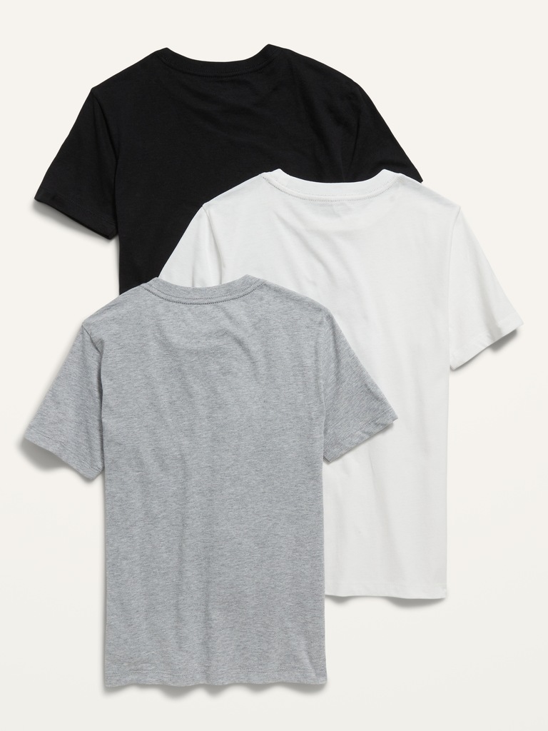 Softest Crew-Neck T-Shirt 3-Pack for Boys
