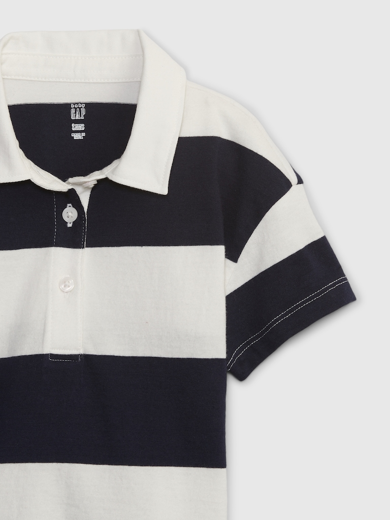 Toddler Rugby Stripe Polo Shirt