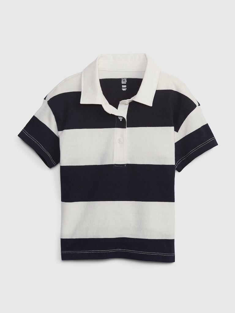Toddler Rugby Stripe Polo Shirt