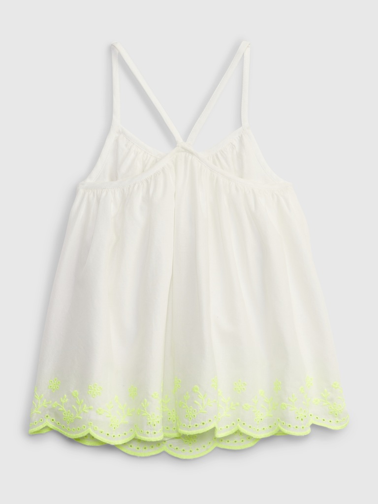 Toddler Eyelet Tank Top