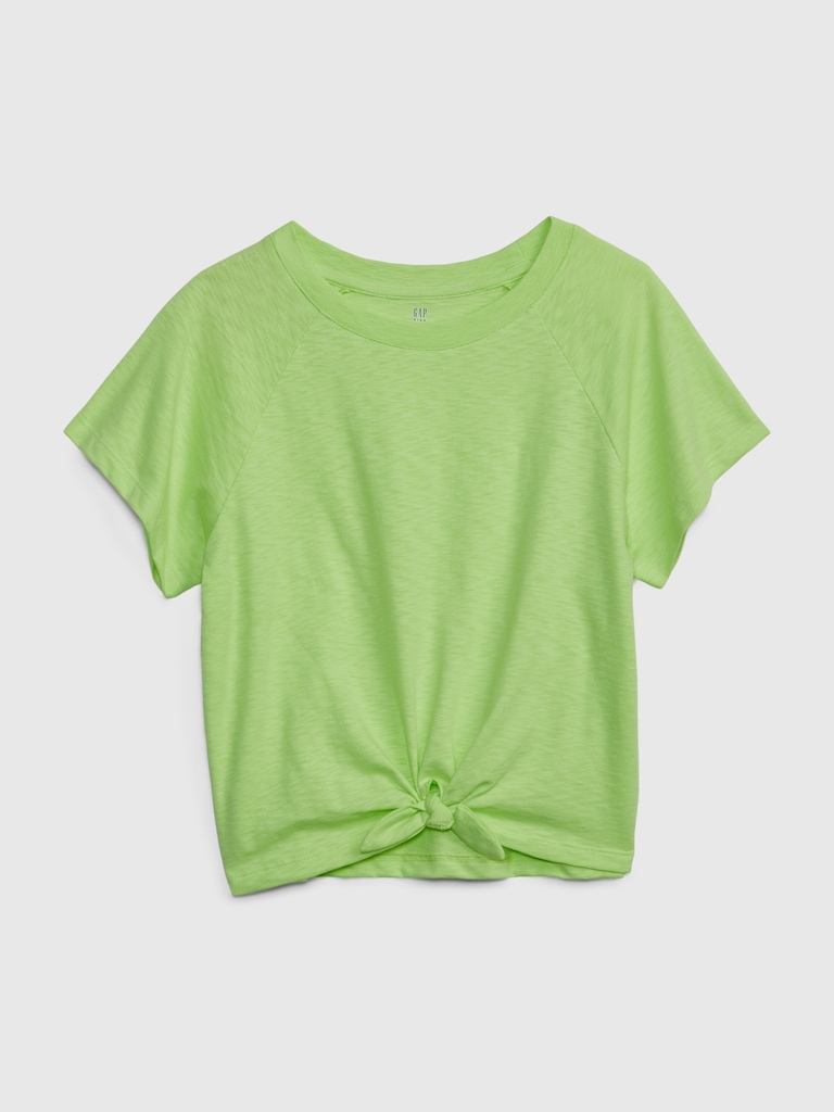 Kids Tie-Front T-Shirt