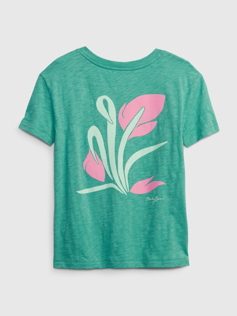 Gap × Bailey Elder Kids Organic Cotton Graphic T-Shirt
