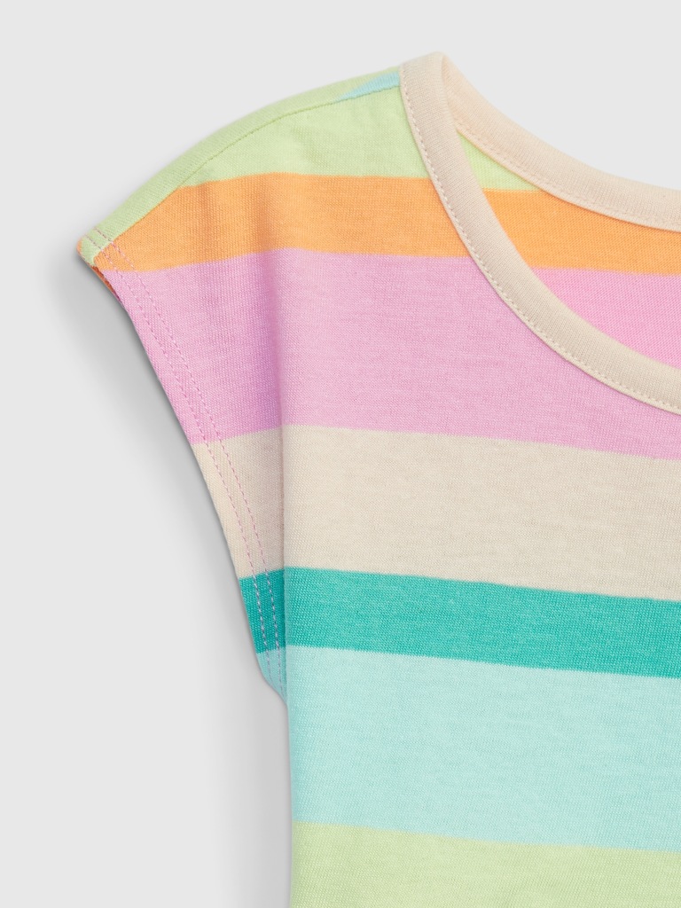 Toddler Organic Cotton Mix and Match Peplum Top