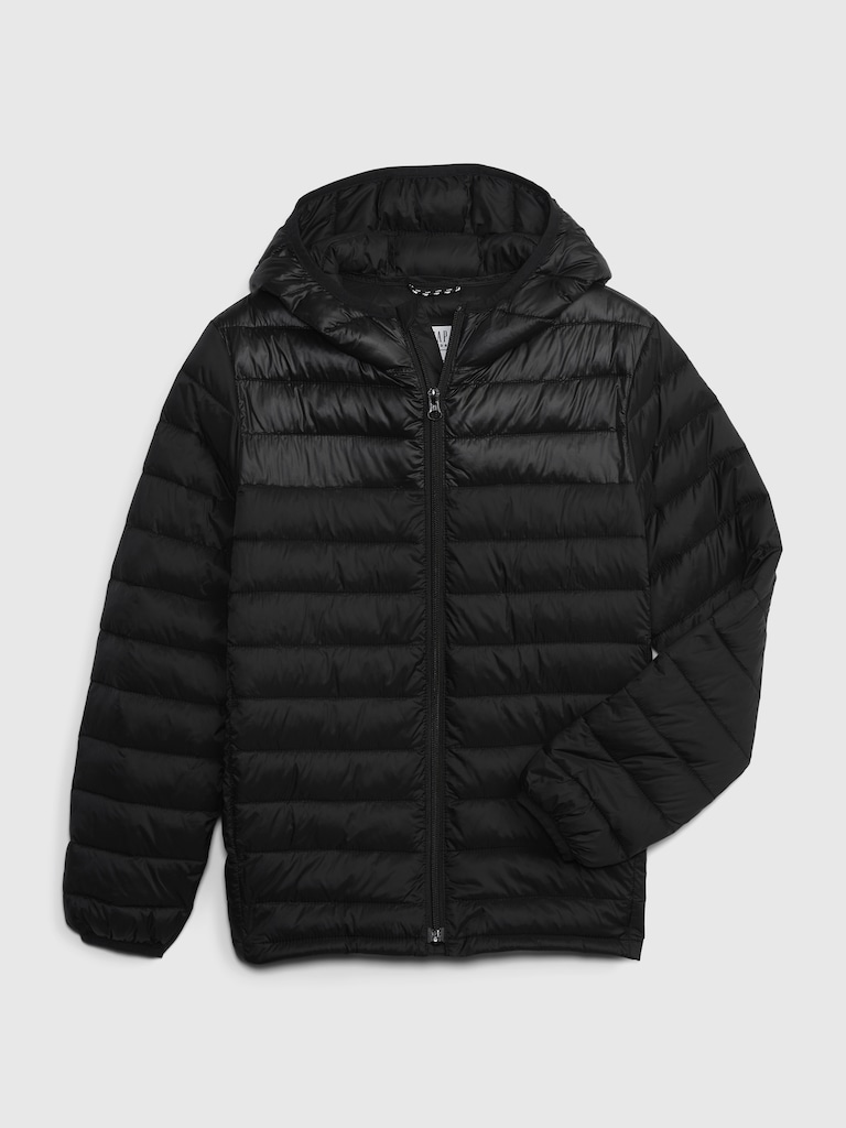 Kids Recycled Lightweight Puffer Jacket