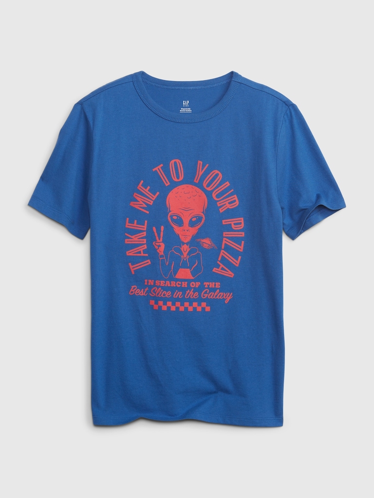 Kids Organic Cotton Graphic T-Shirt