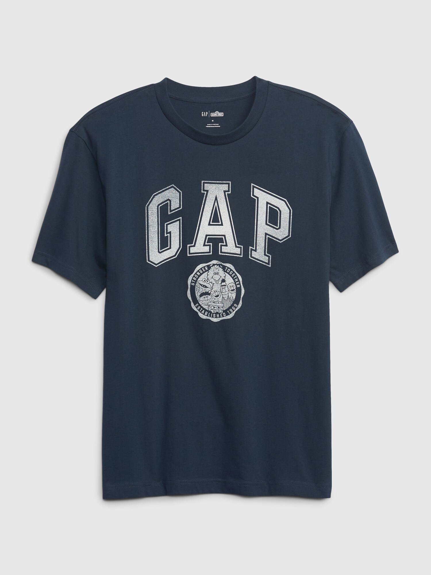 オーガニックコットン100% Gap &#215 セサミストリート グラフィックtシャツ